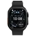 Smart Fitness Watch with Orange Strap