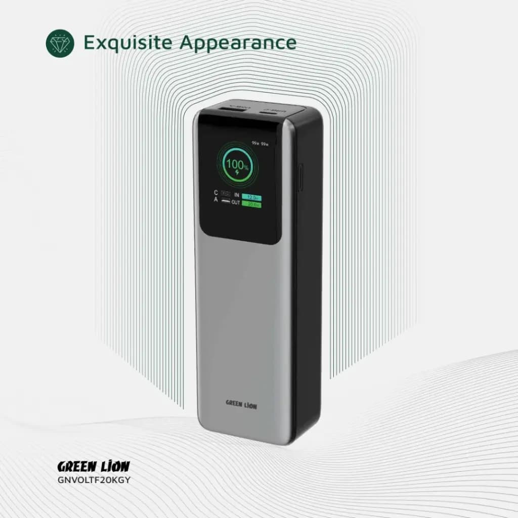 Green Lion Voltura 20000mAh Powerbank PD100W