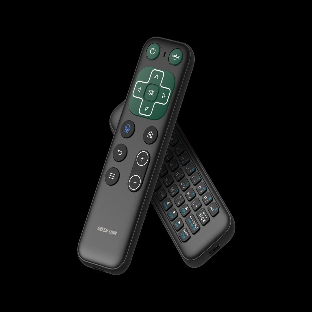 Green Lion Wireless Remote with Keyboard and Mouse
