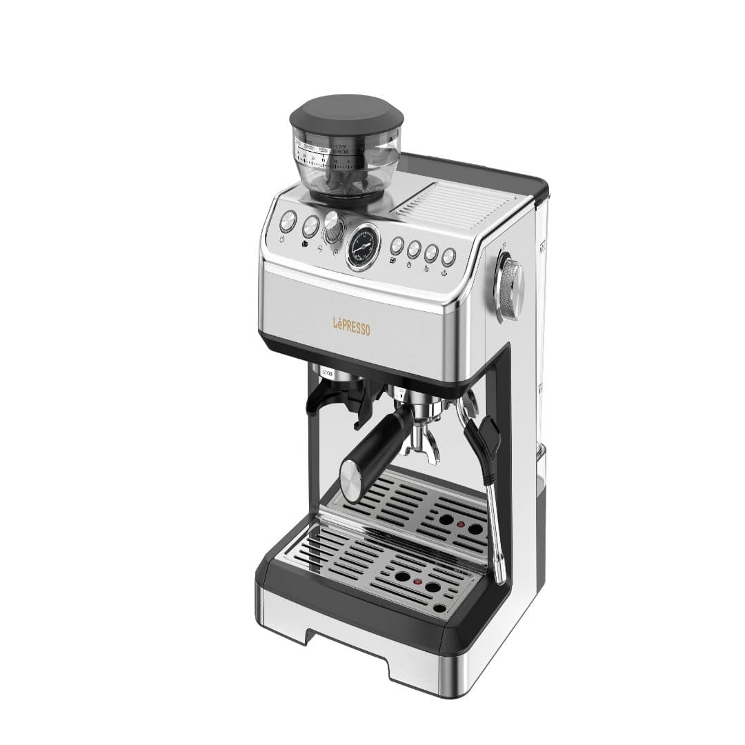 LéPRESSO Espresso Coffee Machine with Grinder