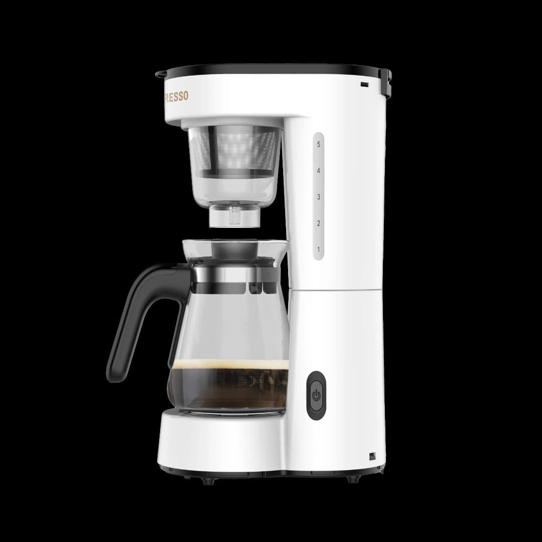Electric Coffee Maker with Glass Carafe