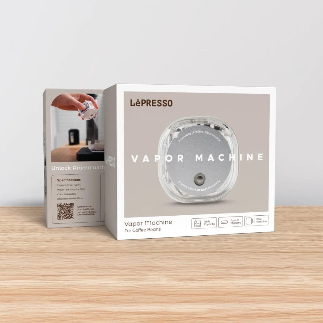 LèPRESSO Vapor Machine for Coffee Beans
