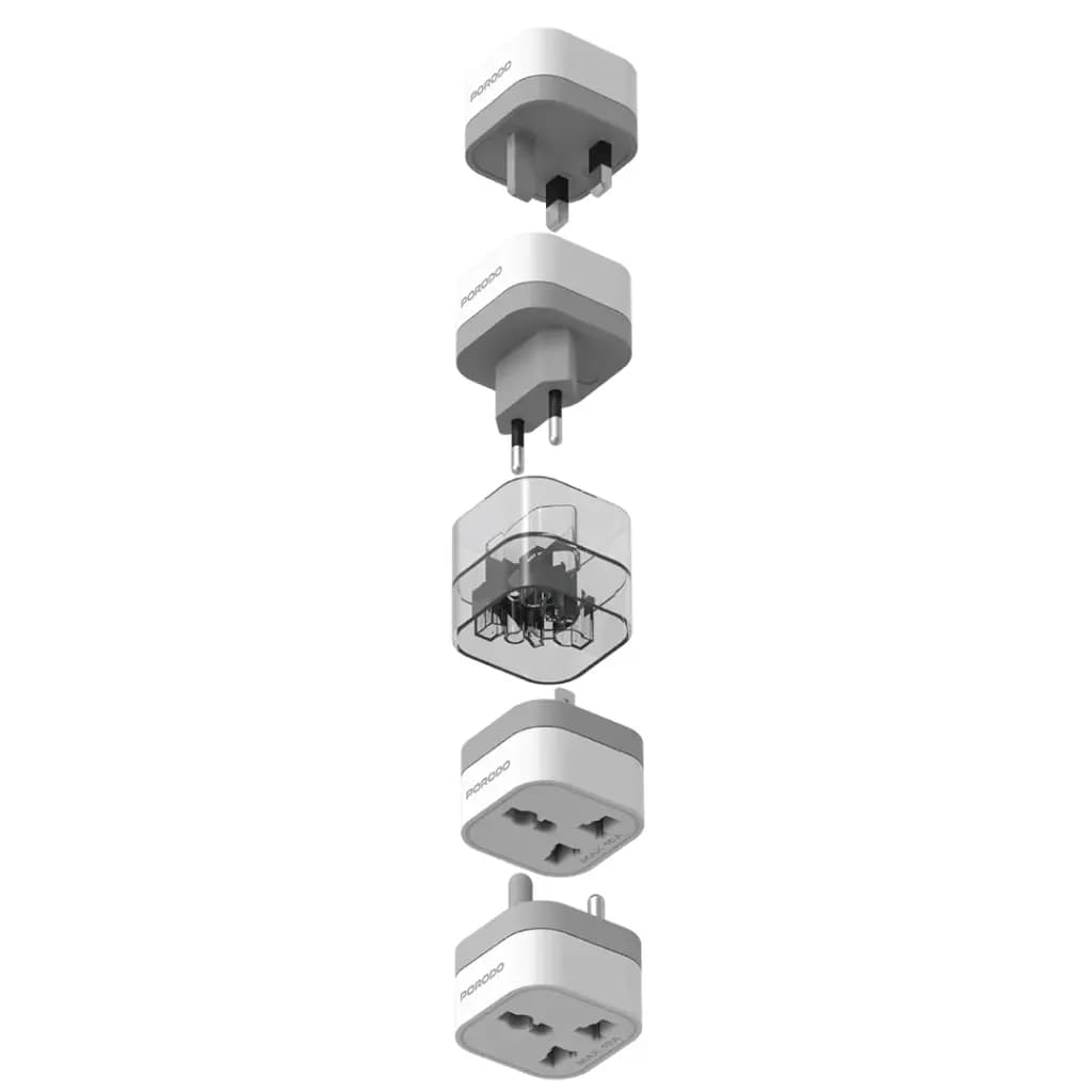 Porodo 150+ Countries Universal AC Adapters
