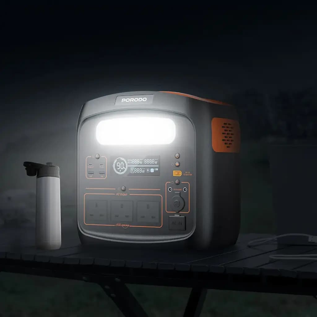 Porodo 1500W Forcebase Portable Power Station