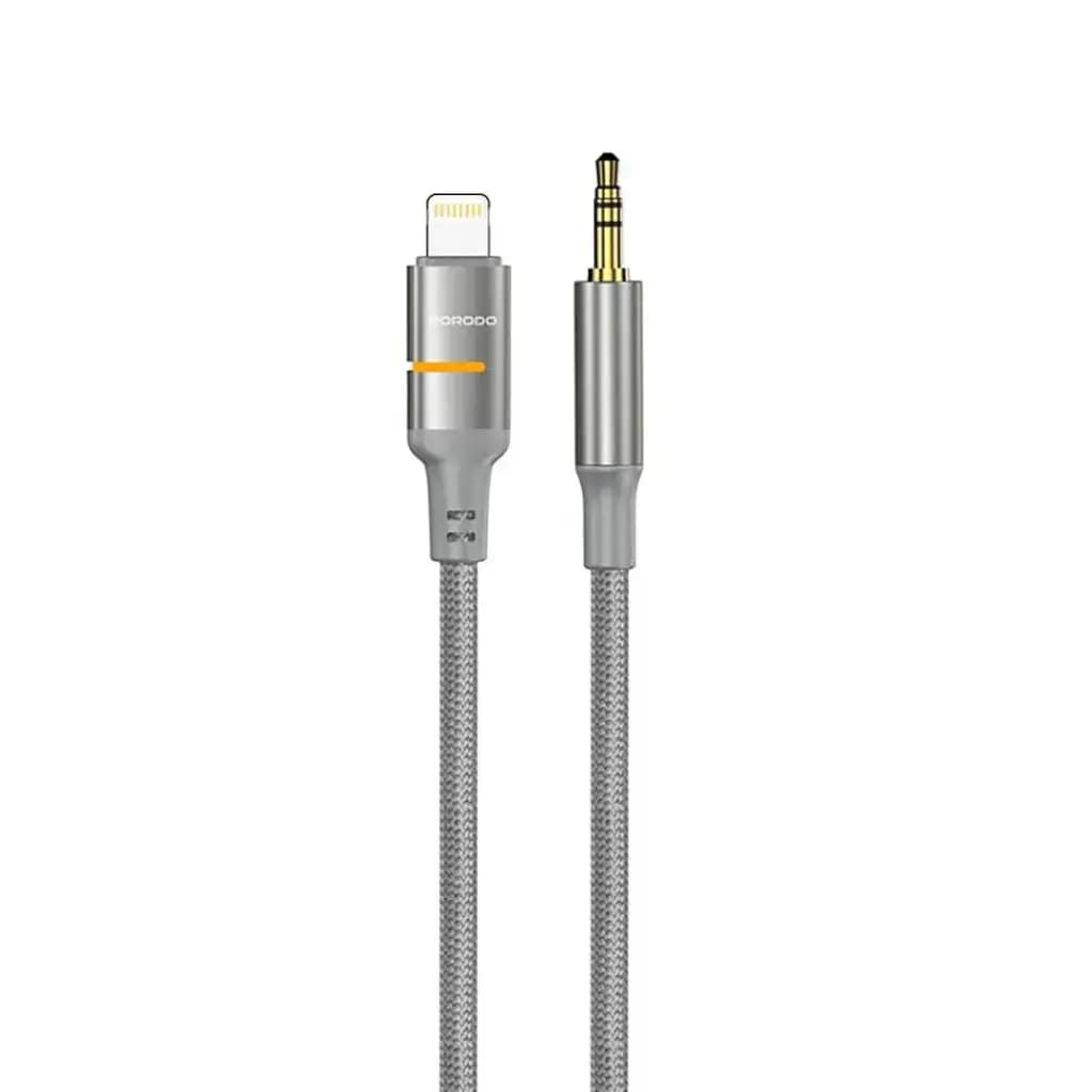 Porodo AUX to Lightning LED Light Cable