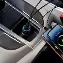 Dual Port USB-C Car Charger 60W
