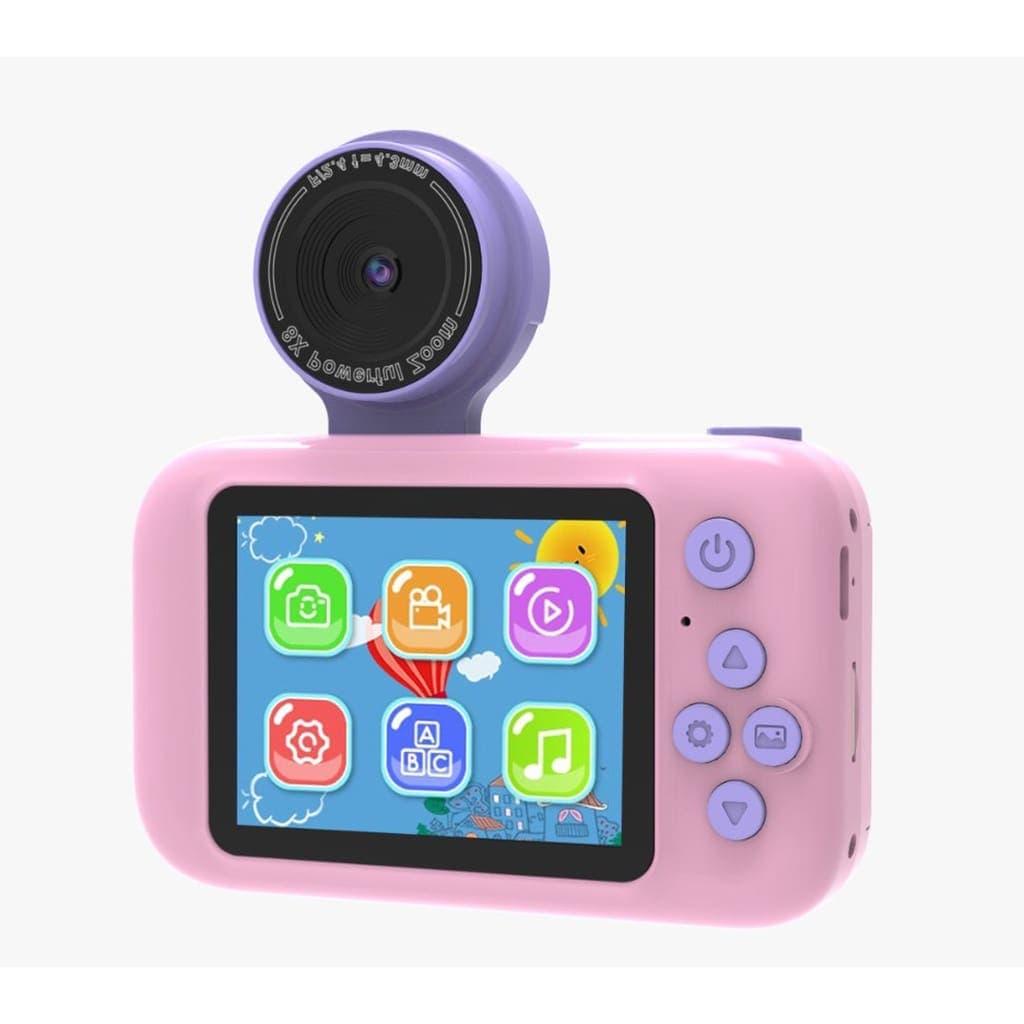 Porodo Kids Flip Digital Camera With Tripod Stand