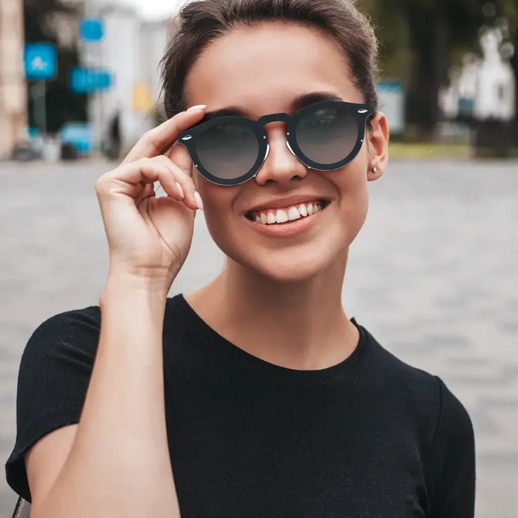 Porodo Lifestyle Dale Round Frame Sunglasses