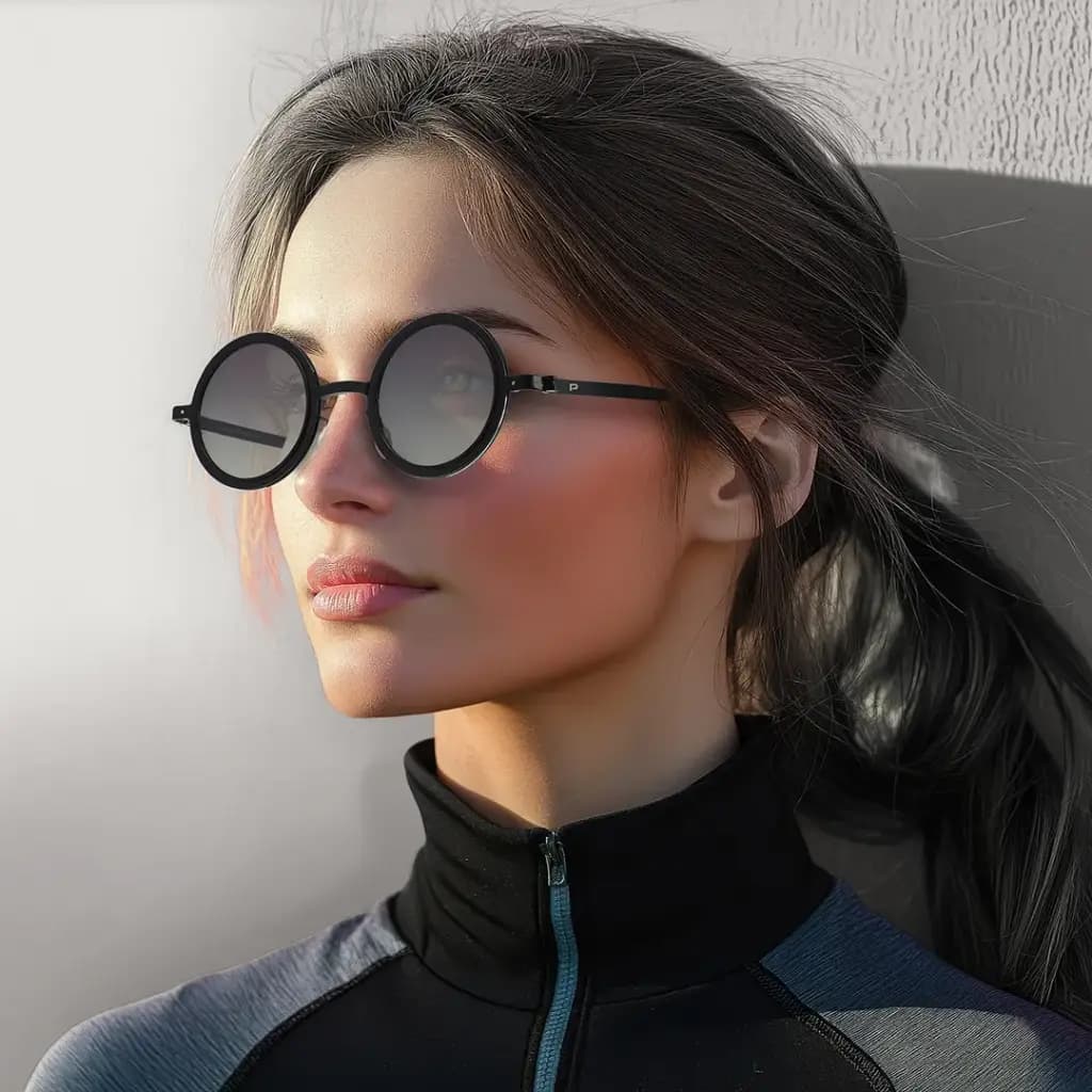 Porodo Lifestyle Geneva Round Frame Sunglasses