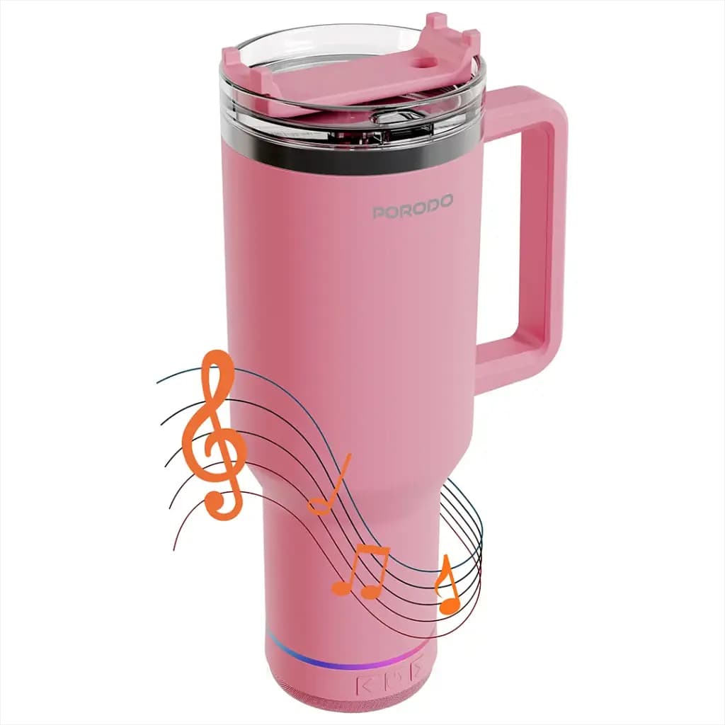 Porodo HydroTunes Bluetooth Speaker Tumbler
