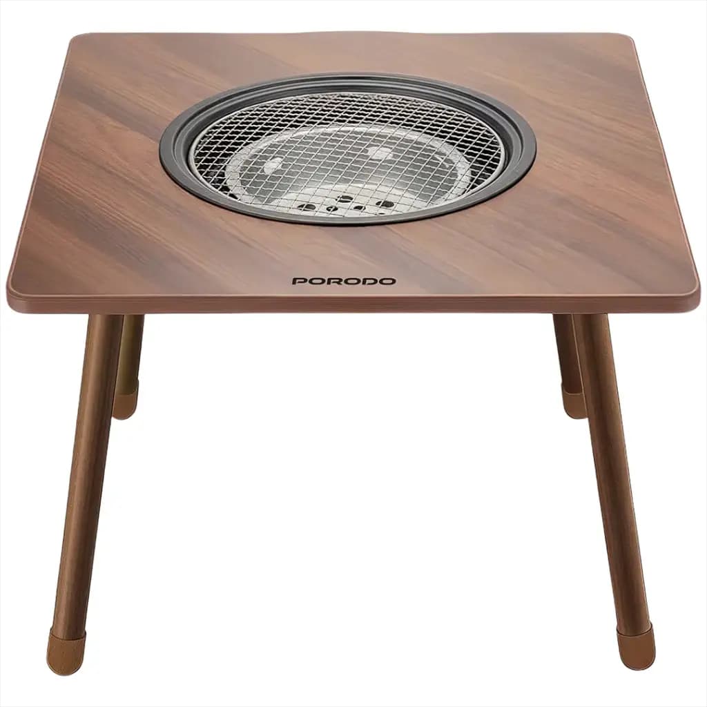Porodo Lifestyle Multi-Purpose Outdoor Square Grill Table