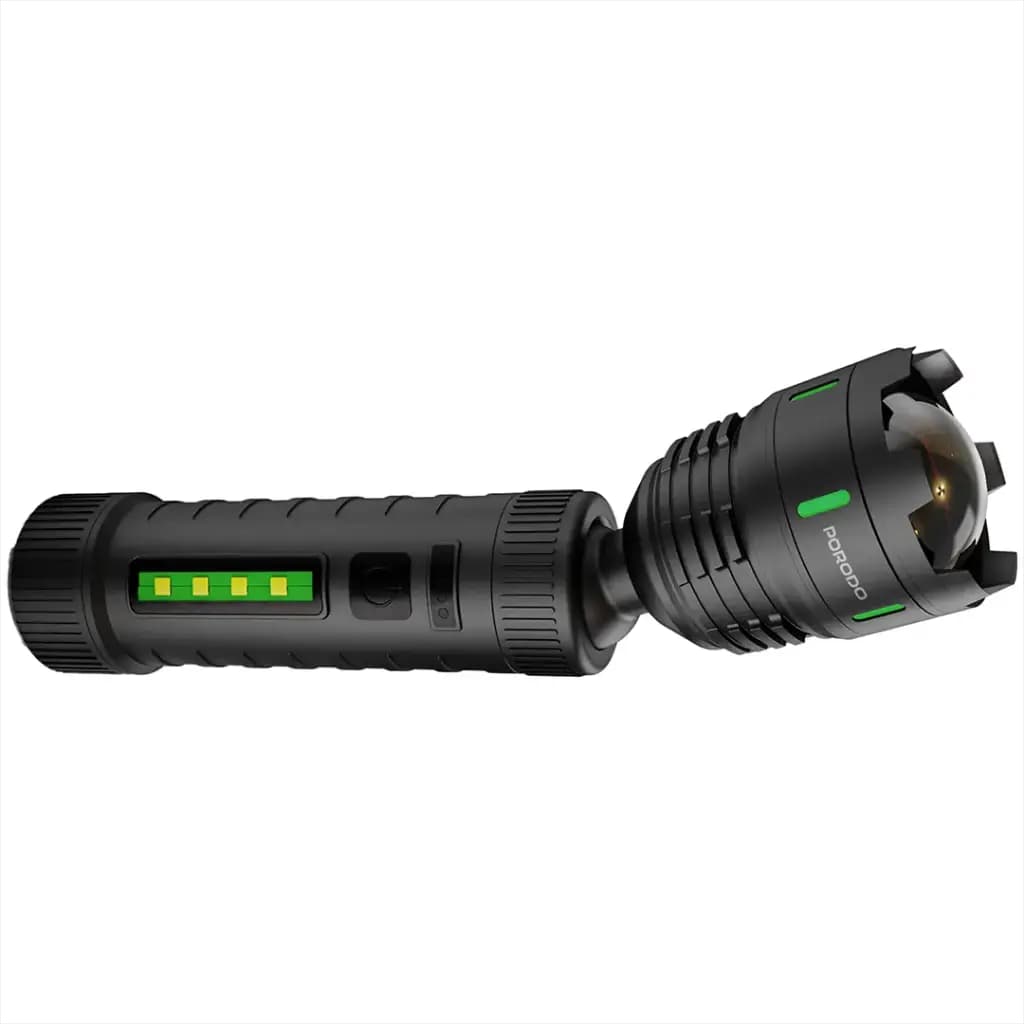 Porodo Lifestyle Orbit Multi-Color Laser Torch with Power Bank