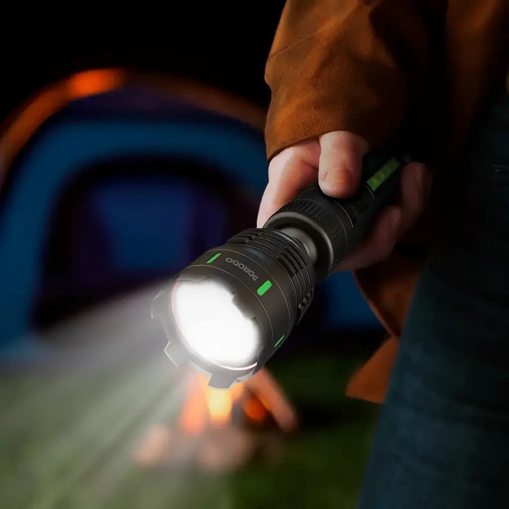 Porodo Lifestyle Orbit Multi-Color Laser Torch with Power Bank