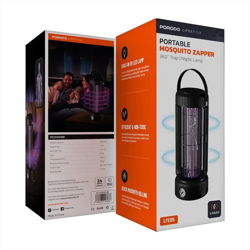 Porodo Lifestyle Portable Mosquito Zapper