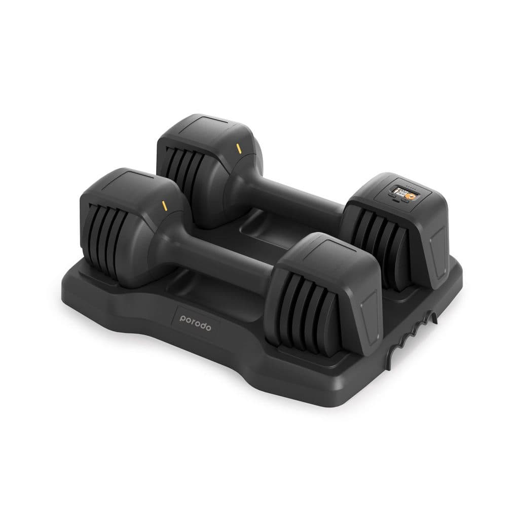 Adjustable Dumbbell Set with Stand