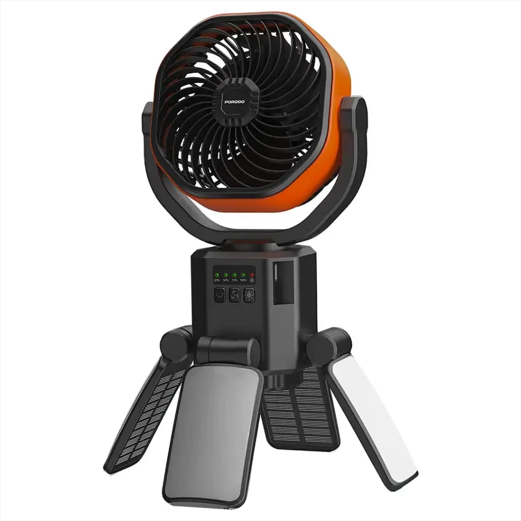 Porodo Lifestyle Suncharge Outdoor Solar Fan