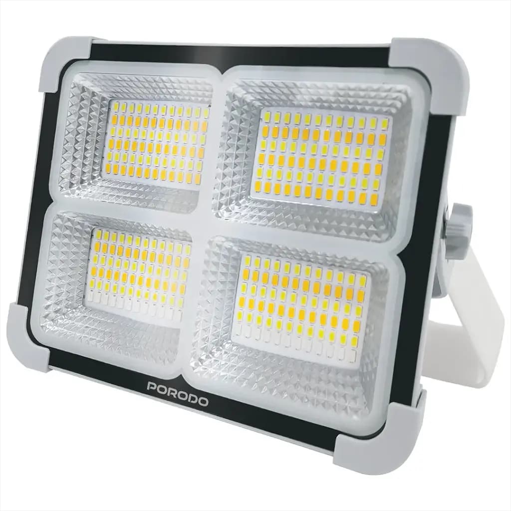 Porodo Lifestyle Sunlite Solar-Powered Rechargeable Outdoor LED Light