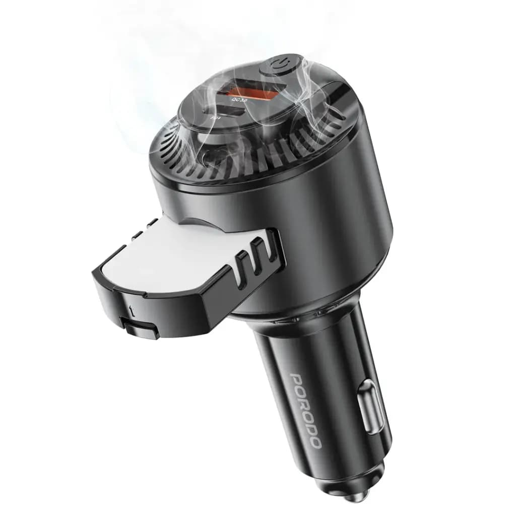 Porodo Mist Charge 2 IN 1 Car Charger