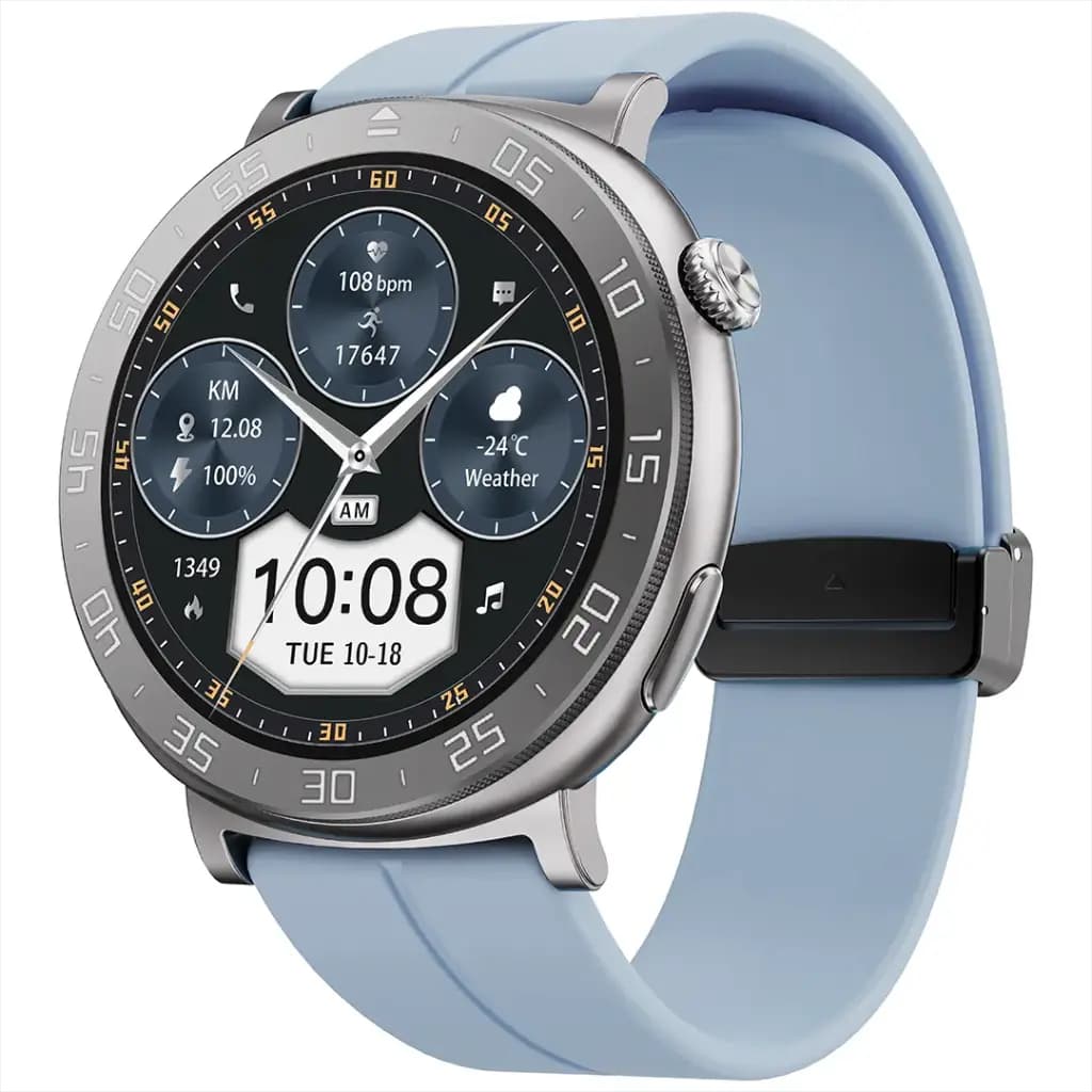 Porodo Salud Smart Watch 1.43" Screen Display