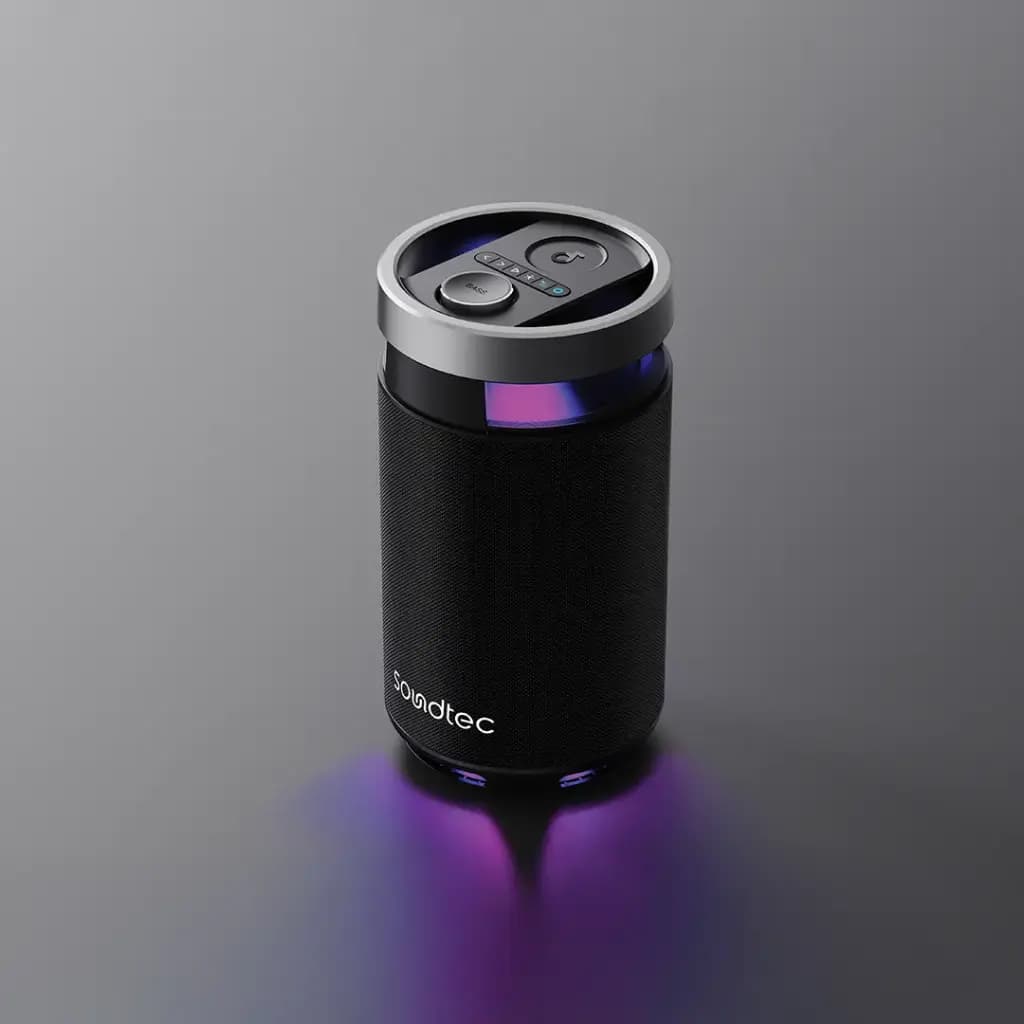 Porodo Soundtec Tiesto Portable Karaoke Speaker