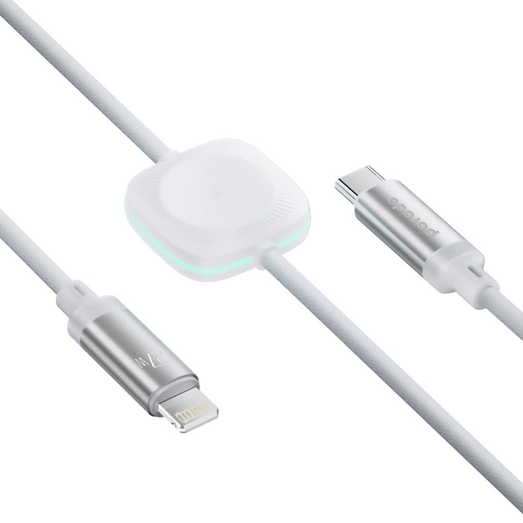 Porodo 27W USB-C to Lightning Fast Charging Cable