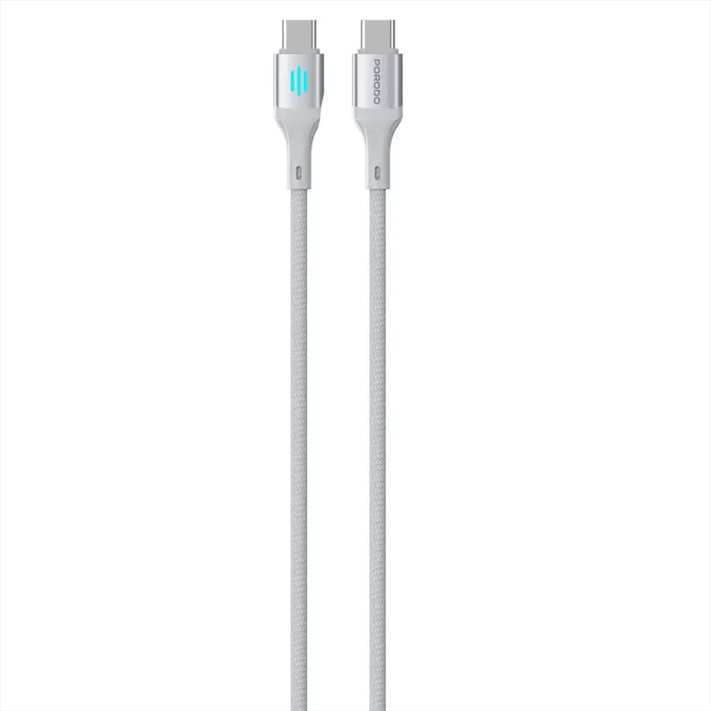 Porodo USB-C to USB-C Charging & Data Cable PD 60W