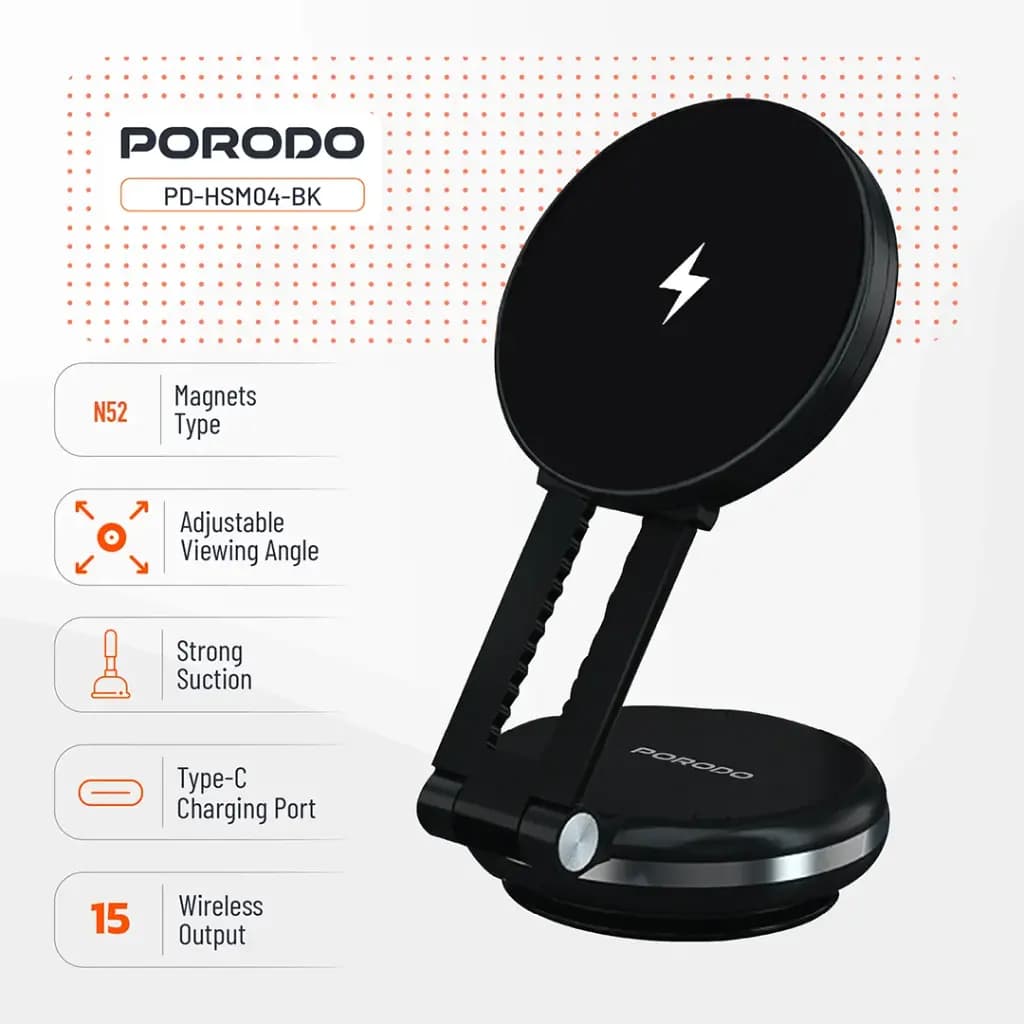 Porodo Vacseal Magsafe Charging Mount