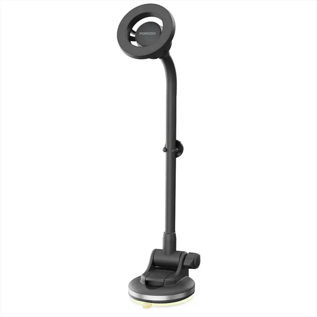 Porodo Vindex Magnetic Car Mount with Extended Flexible Pole