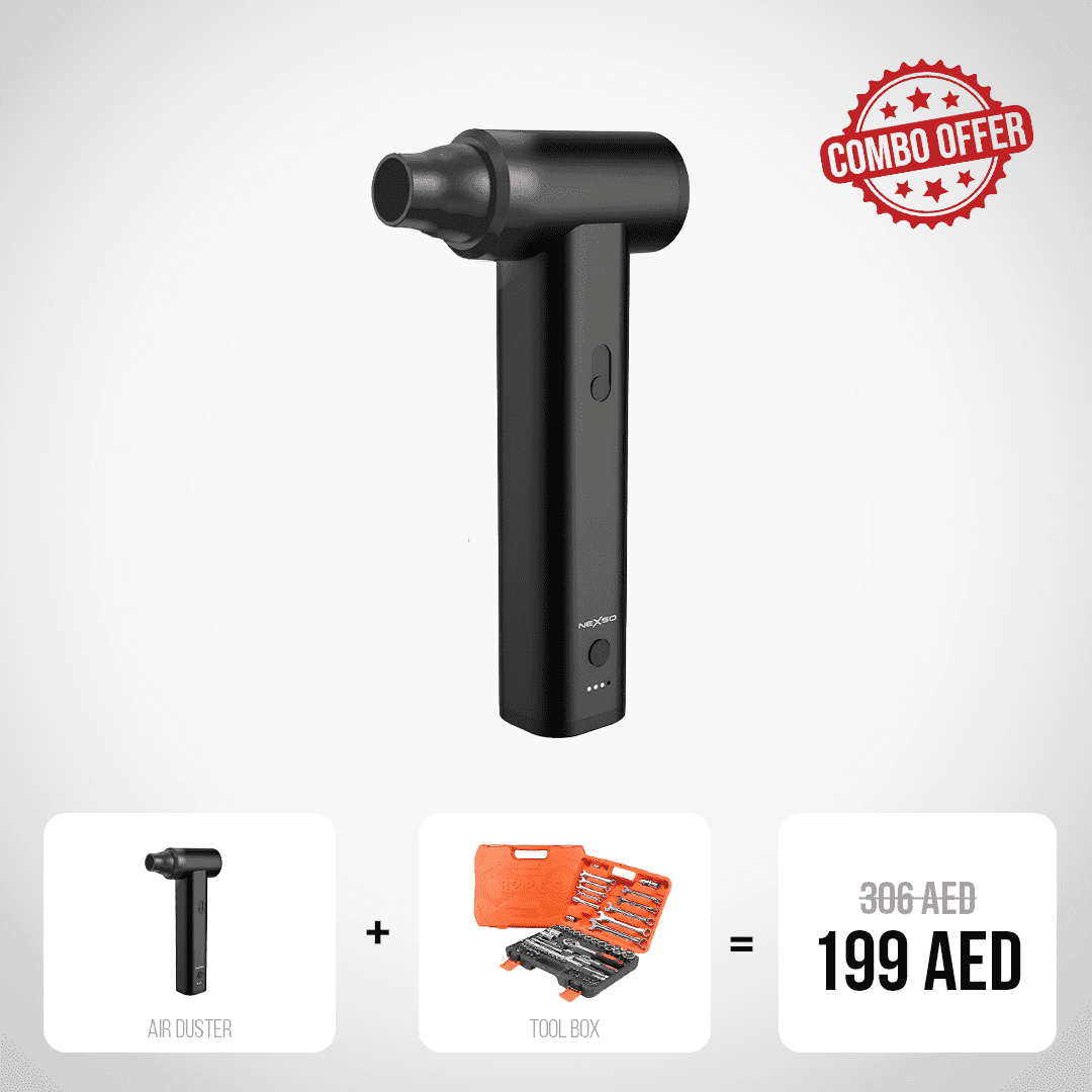 Nexso Air Duster with Tool Box Combo
