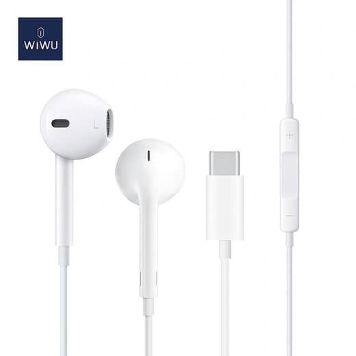 WIWU Wired Earphones with USB-C Connector