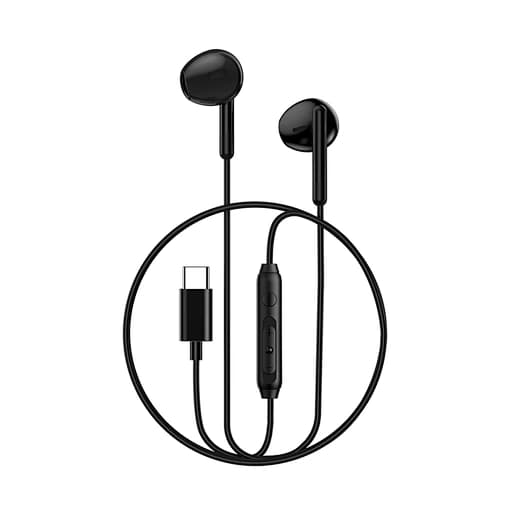 Wired Earphones with USB-C Connector