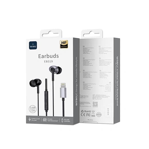 Wired In-Ear Earphones with Lightning Connector