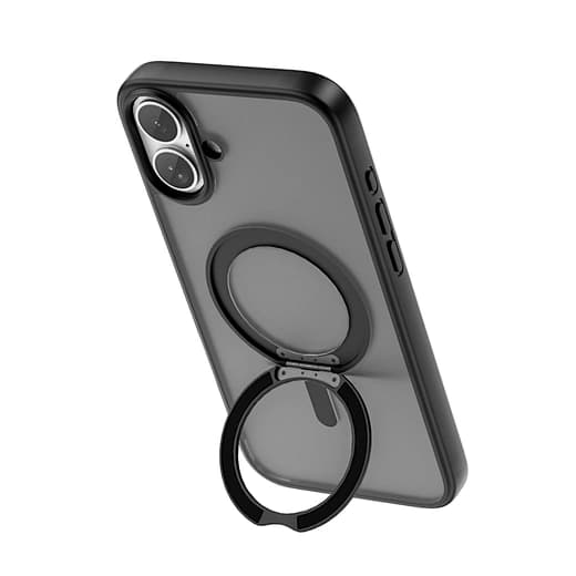 Clear Phone Case with Ring Holder