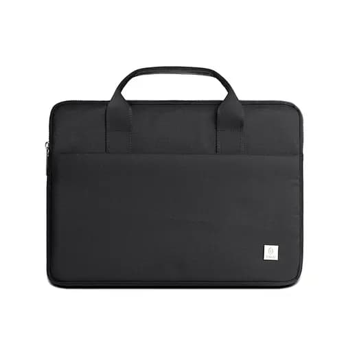 Black Laptop Carrying Case with Mouse and Mousepad