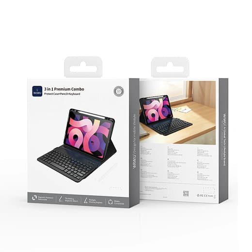 Tablet Keyboard Case with Stylus Pen