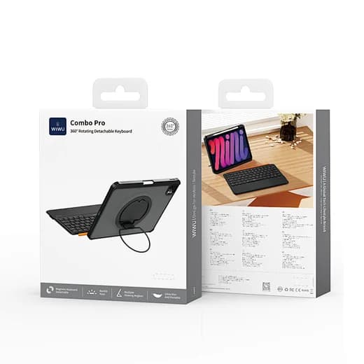 Tablet Keyboard Case with Adjustable Stand