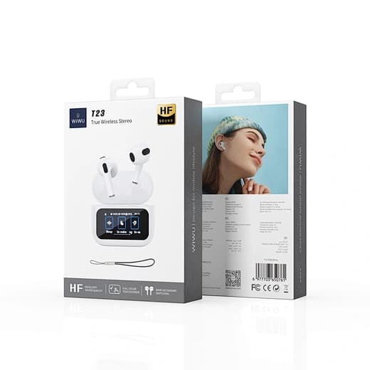 Wireless Bluetooth Earbuds with Digital Display Charging Case