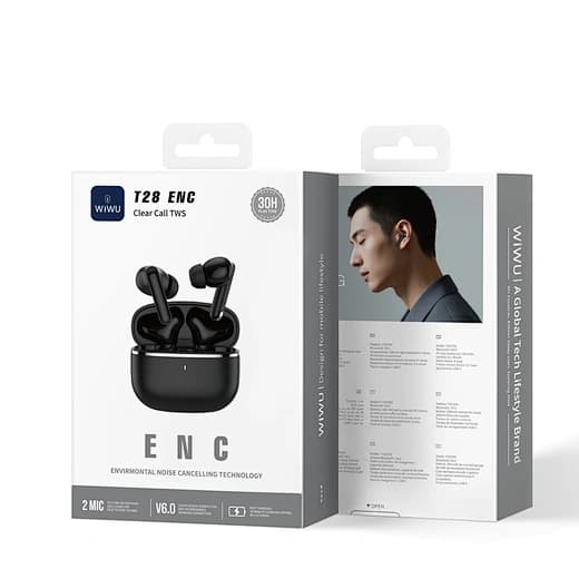 Wireless True Bluetooth Earbuds with Charging Case