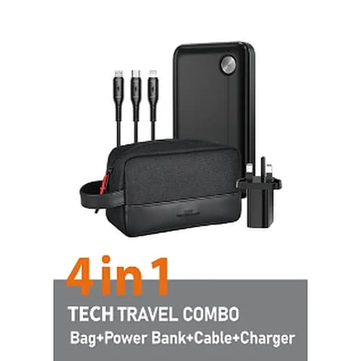 4-in-1 Tech Travel Combo Kit