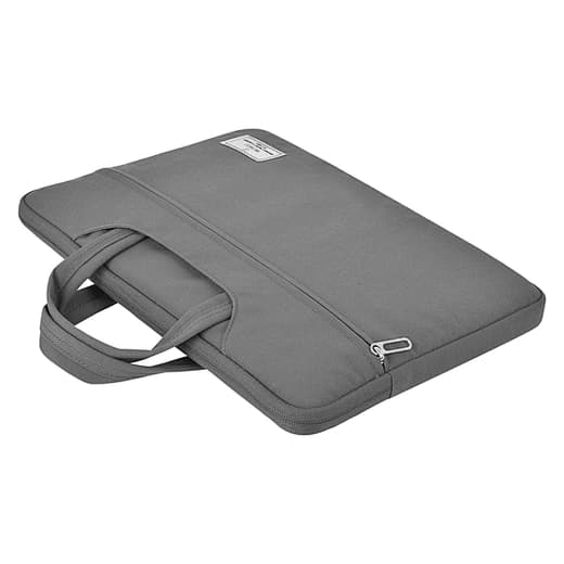 Gray Laptop Sleeve Bag with Handles