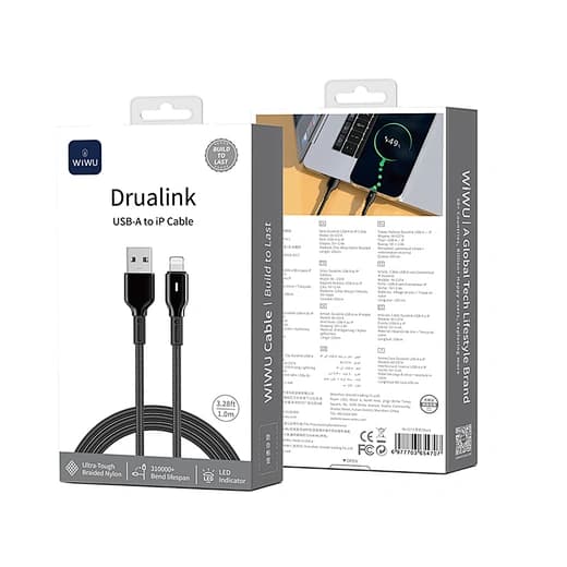 Braided USB to Lightning Charging Cable
