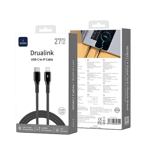 USB-C to Lightning Braided Charging Cable