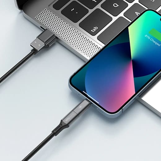 WiWU 240W PD USB to Lightning Charging Cable