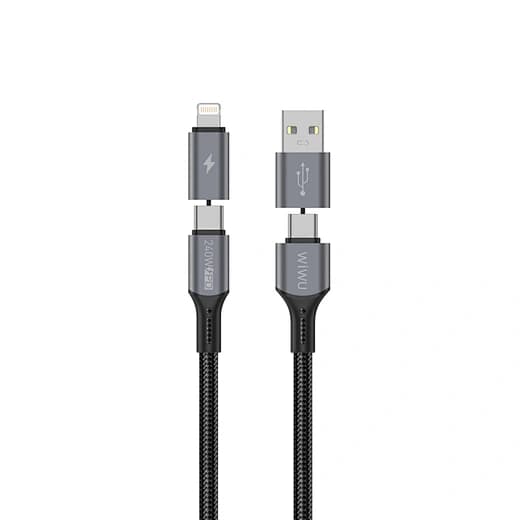 WiWU 240W PD Lightning to USB Charging Cable