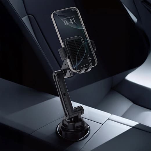 WiWU Wi-CH059 Gentlemen Car Mount Cup Holder - Black