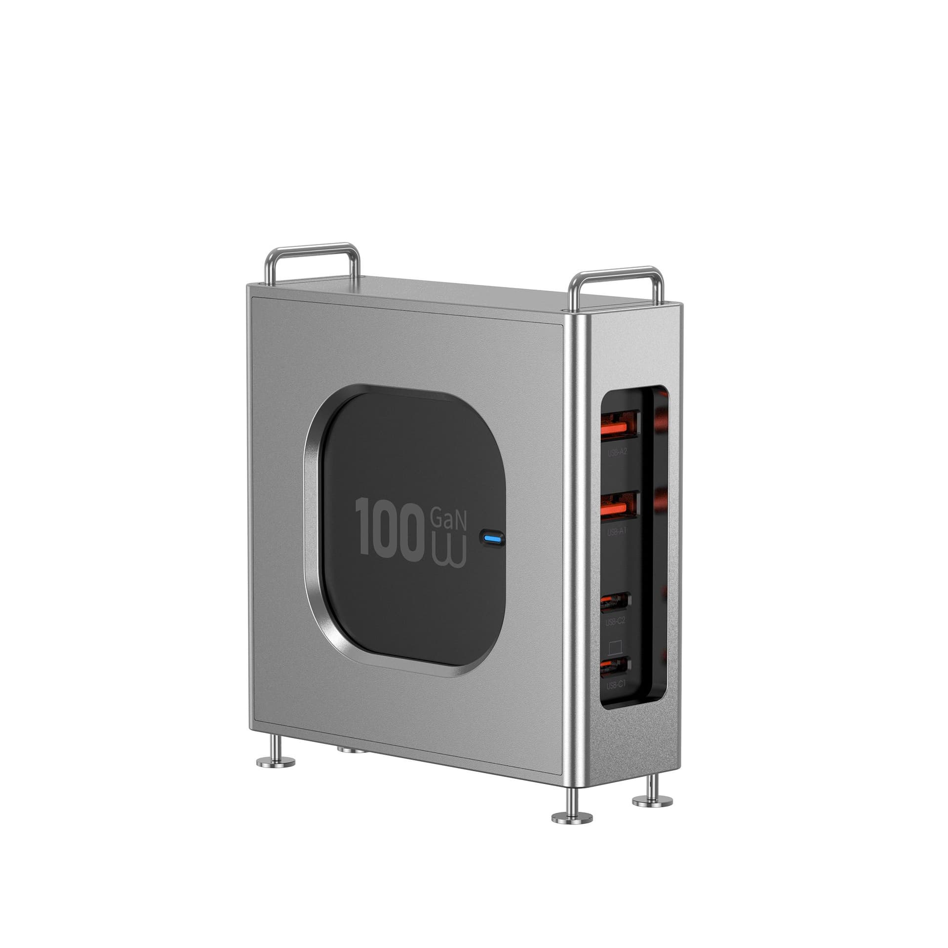 WiWU WI-G013 Warrior 100W Multi-Port GaN Charger - Black