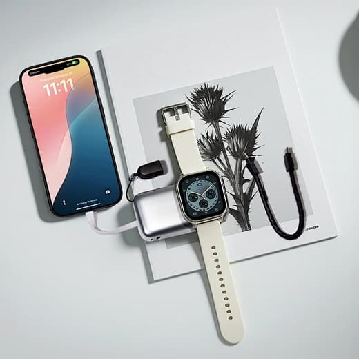 Portable Power Bank with Wireless Charging
