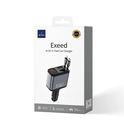 WiWU Exeed A+2C+L Fast Car Charger