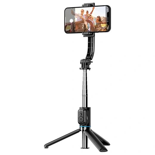 3-in-1 Extendable Selfie Stick Tripod with Bluetooth Remote