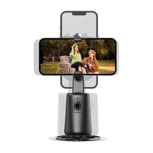 Smart Auto-Tracking Phone Holder with Camera